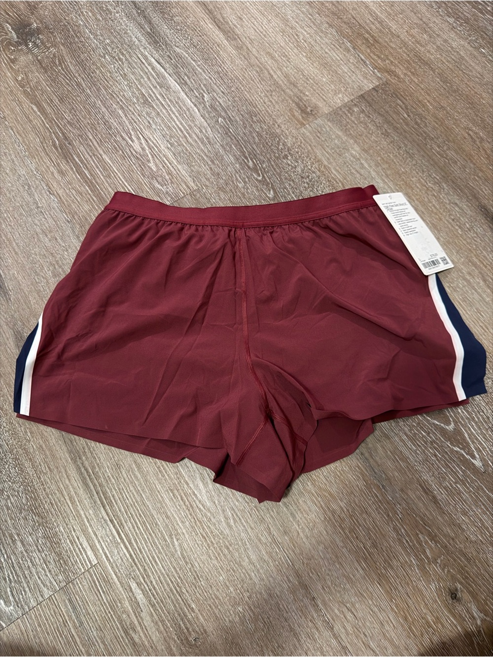 Lululemon High Rise Split Shorts 3” Stripe